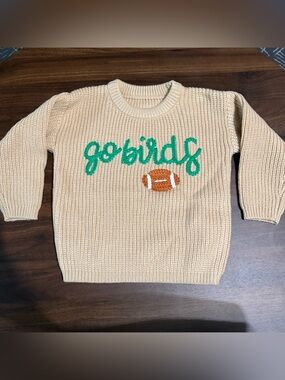 Sold Kids Philadelphia eagles embroidered sweater